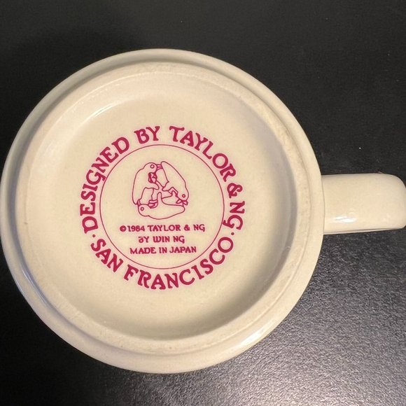 1984 TAYLOR & NG Frolicking Naughty Penguins Mug Nitetime Animates Collection - Picture 8 of 13